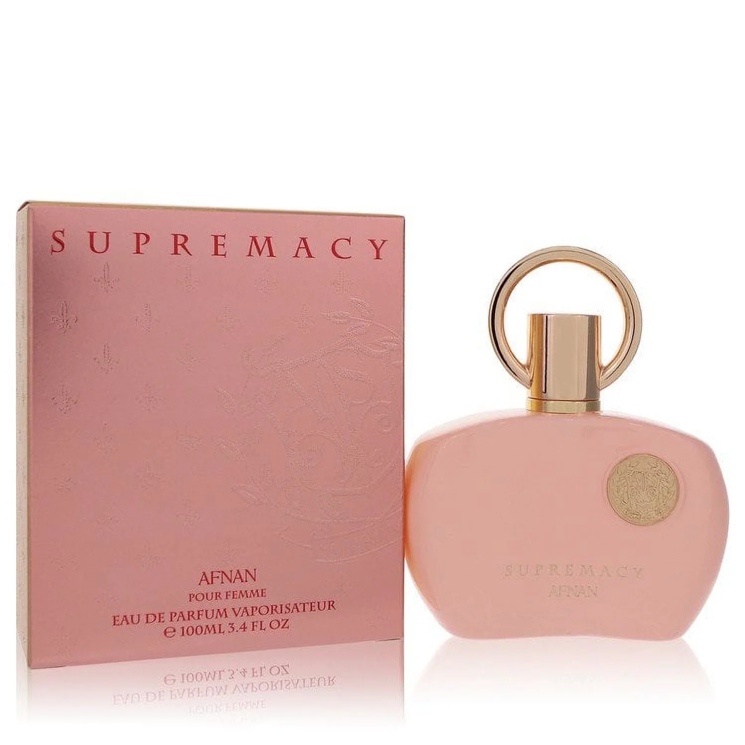 Supremacy Pink by Afnan Eau De Parfum Spray 3.4 oz Pack of 2
