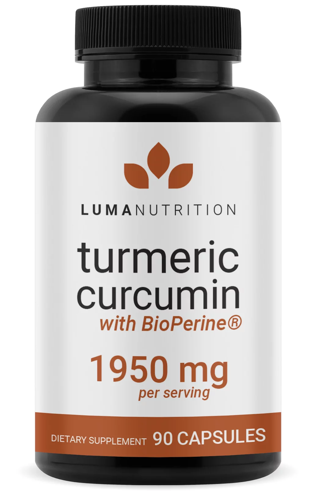 Turmeric Curcumin with Black Pepper - 95% Curcuminoids - 1950mg Per Serving - Premium Turmeric Supplement - With BioPerine For Max Absorption - Made In USA