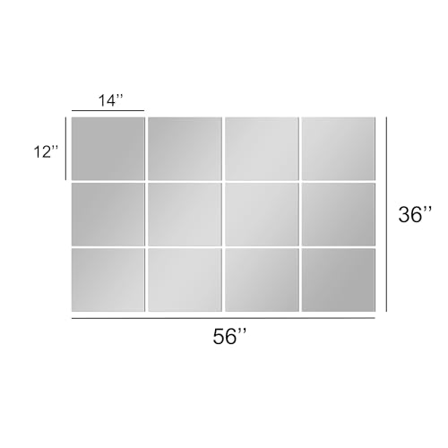 Full Length Mirror, Standing Large Floor Mirror with Aluminum Frame for Bedroom, Living Room, Bathroom(Black)