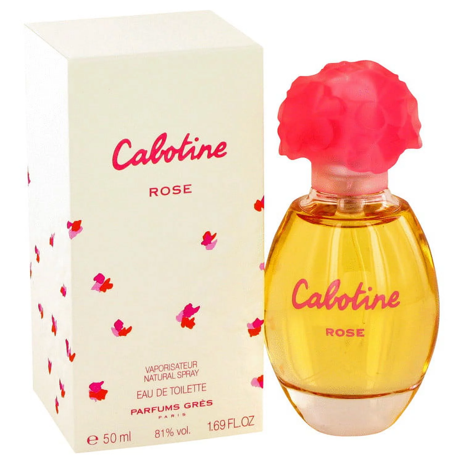Cabotine Rose Eau De Toilette Spray By Parfums Gres1.7 Oz (Pack 4)