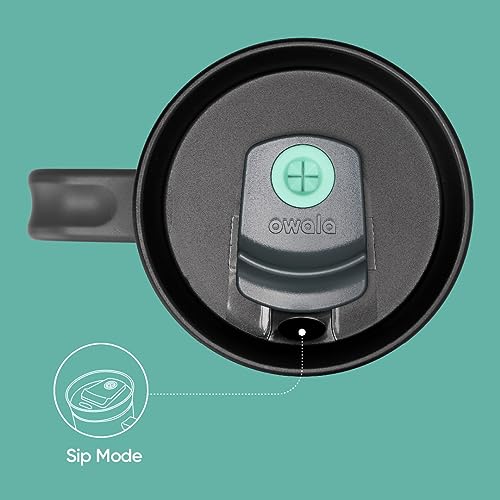 Owala Stainless Steel Triple Layer Insulated Travel Tumbler with Spill Resistant Lid, Straw, and Carry Handle, BPA Free, 40 oz, Dusty Pink (Yoga Rose)