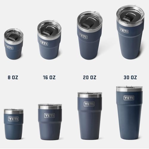 YETI Rambler 30 oz Stackable Tumbler, Stainless Steel, Vacuum Insulated with MagSlider Lid