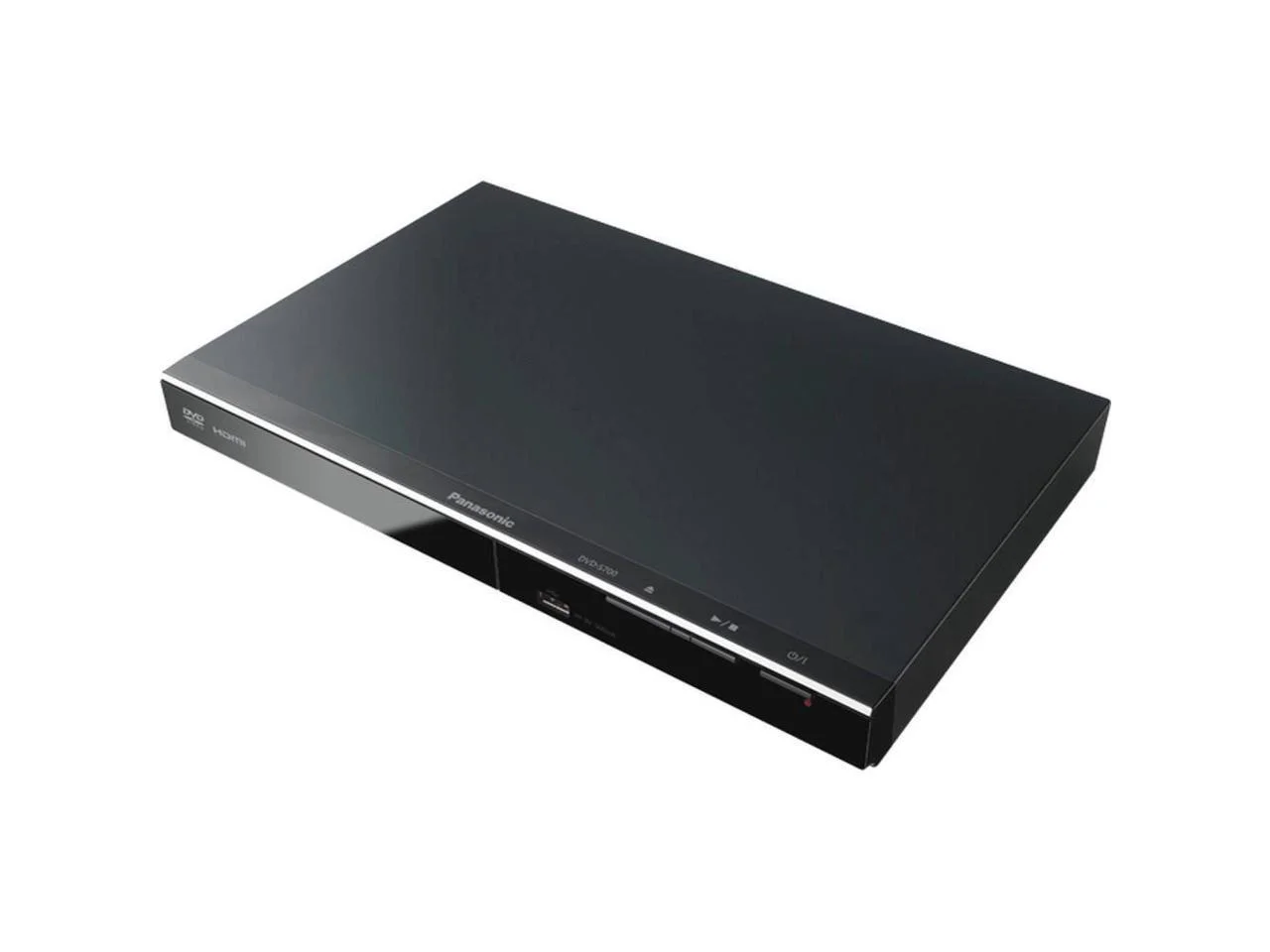 Panasonic DVD Player with Dolby Digital Sound, 1080p HD Upscaling, HDMI & USB Connections - DVD-S700