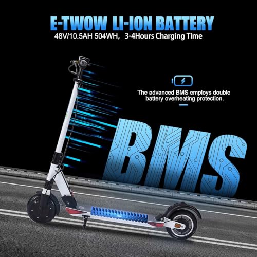 ETWOW GT Series Electric Scooter (GTS | GT SE | GT SL). The Ultimate Commuter Scooter. Lightweight (All Models Under 29 lbs). Fast. Foldable. Range up to 31 Miles. UL 2272 Certified by SGS