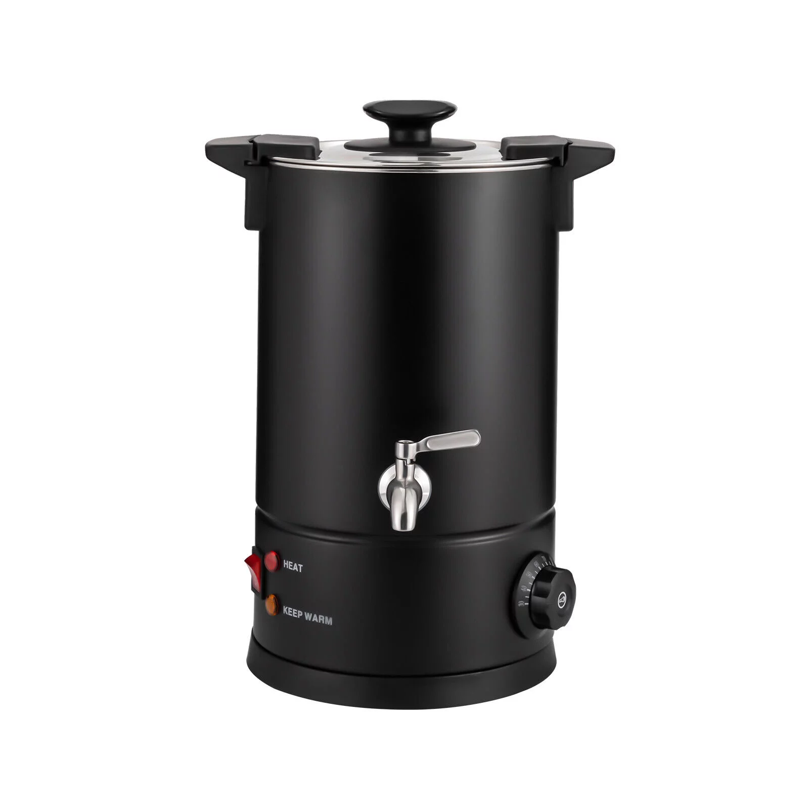 ZhdnBhnos 8L 1KW Commercial Coffee Urn Stainless Steel Coffee Maker Water Urn Tea Brewer Office Hot Drink Dispenser