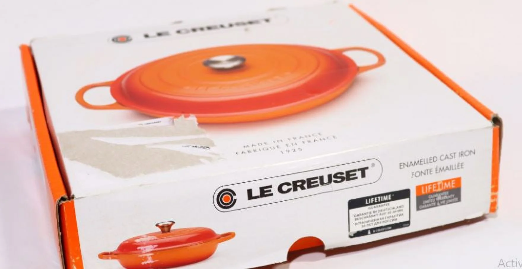 Le Creuset Enameled Cast Iron Signature Braiser, 2.25 qt., Cerise (Non-Retail Packaging)