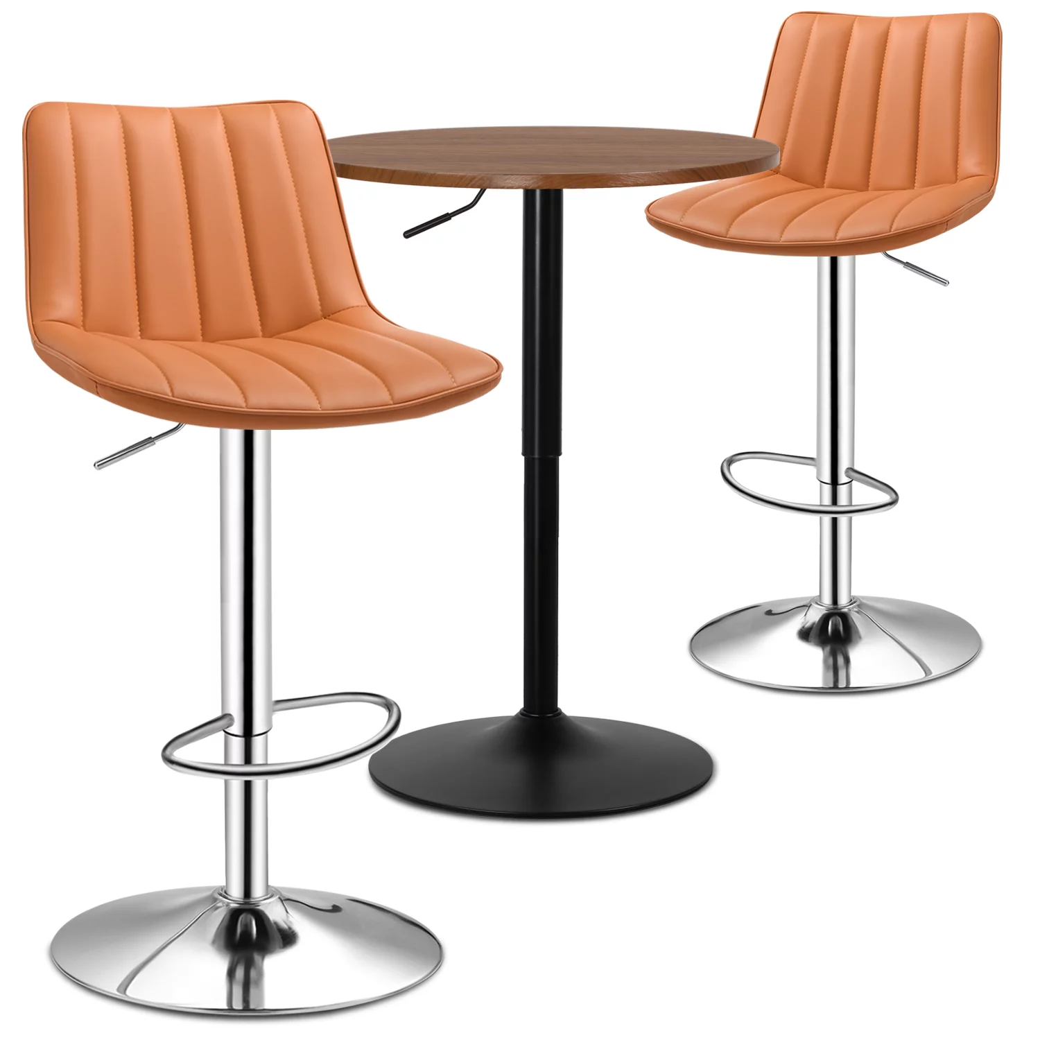 Magshion 3 Pieces Bar Table and Chair Set, 23.5