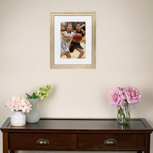 ArtToFrames 12x16 inch Muted Prosecco Gold Picture Frame, WOMBW275-1622-12x16