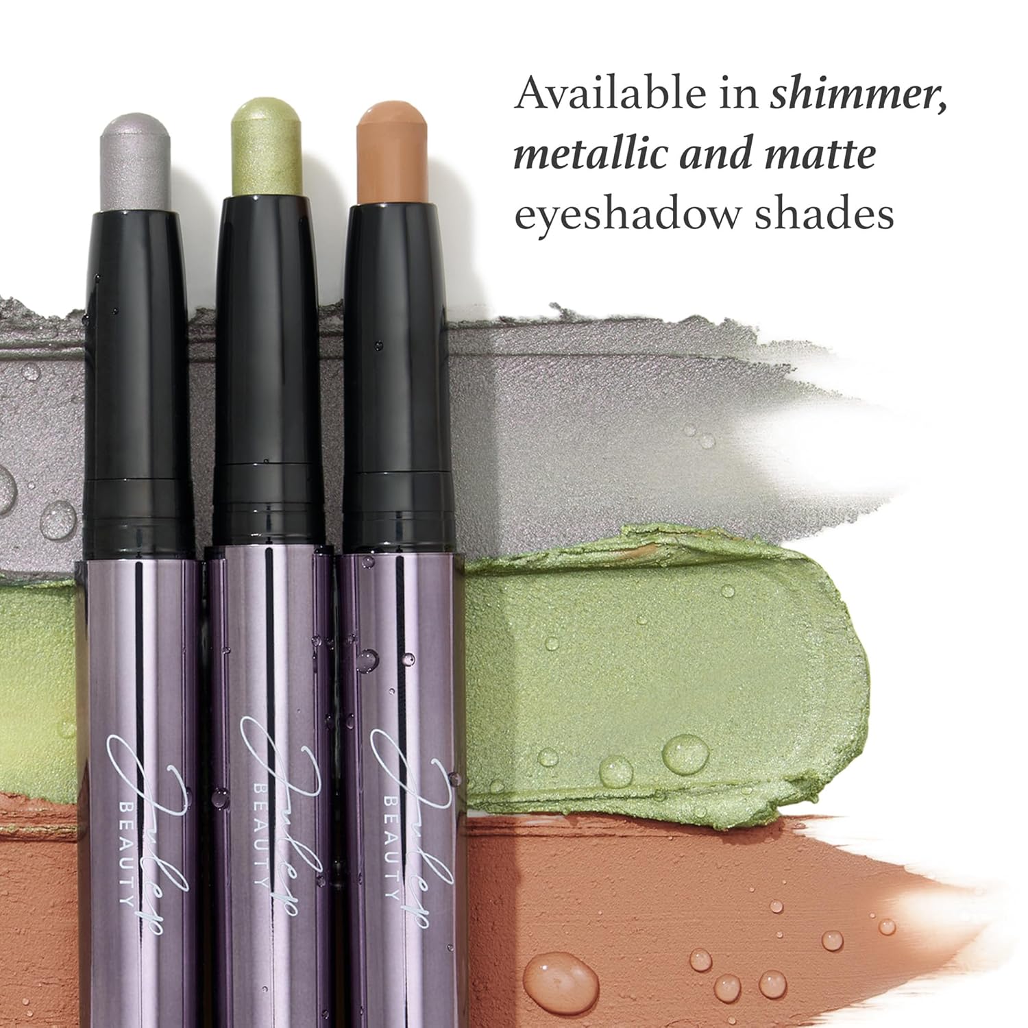 Julep Eyeshadow 101 Crème to Powder Waterproof Eyeshadow Stick, Night Sky Shimmer