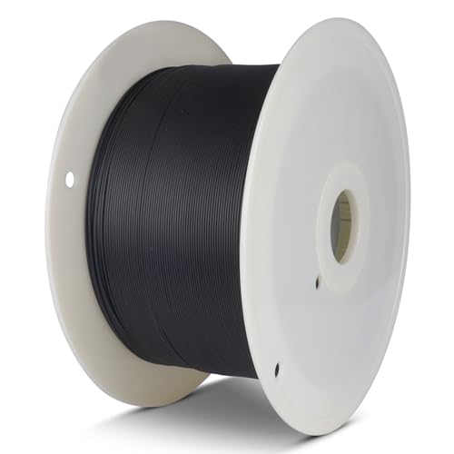 SUNLU PLA 3D Printer Filament PLA Filament 1.75mm, Neatly Wound PLA 3D Printing Filament 1.75mm, Dimensional Accuracy +/- 0.02 mm, Fit Most FDM 3D Printers, 1kg Spool (2.2lbs), PLA Black