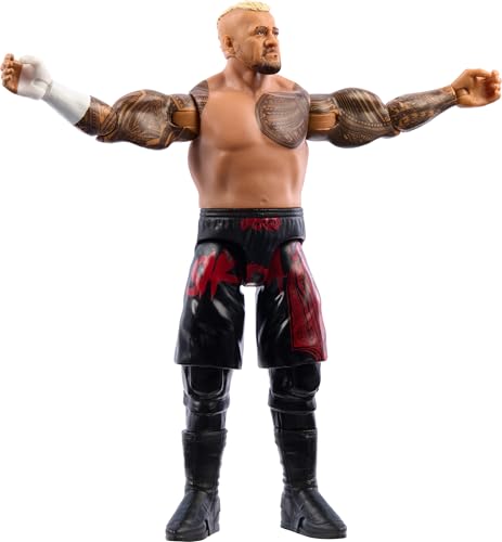 Mattel WWE Solo Sikoa Action Figure, Main Event Series #151 6-inch Collectible with 10 Articulation Points & Life-Like Look