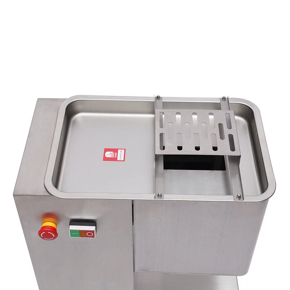 FETCOI Commercial Meat Slicer Meat Cutting Machine 3mm Thickness 500kg/h Meat Cutter