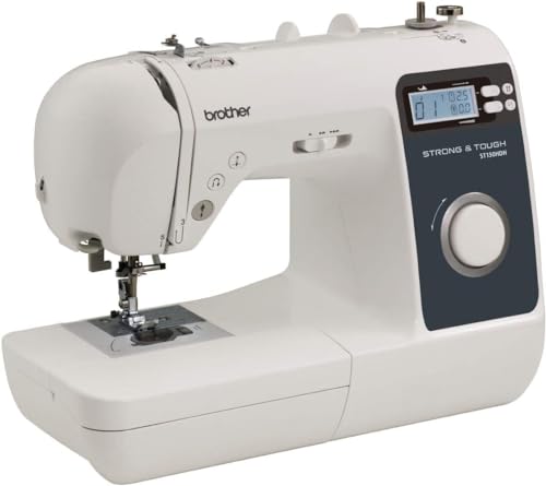 Brother ST150HDH Sewing Machine, Strong & Tough, 50 Built-in Stitches, LCD Display, 9 Included Feet