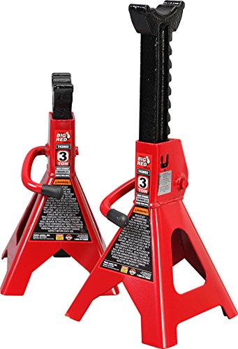 Powerbuilt 3 Ton, Bottle Jack and Jack Stands in One, 6000 Pound All-in-One Car Lift, Heavy Duty Vehicle Unijack, 640912
