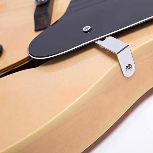 GROTE Jazz Electric Guitar Hollow Body Chrome Hardware P90 pickup (RED)