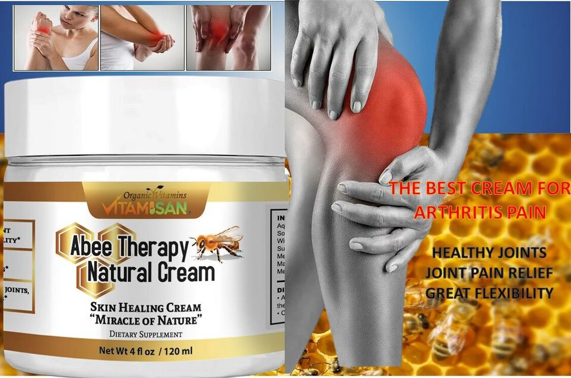 Abexine Bon 4 Balm Therapy Cream 120ml