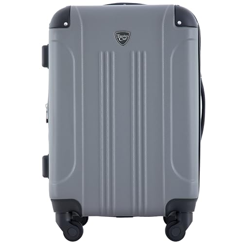Travelers Club Chicago Hardside Expandable Spinner Luggage, Teal, 20