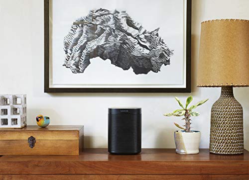 Sonos One (Gen 2) - Voice Controlled Smart Speaker with Amazon Alexa Built-In - White, Model:ONEG2US1