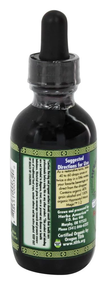Herbs America Organic Maca Magic Express Extract 2 oz Liquid