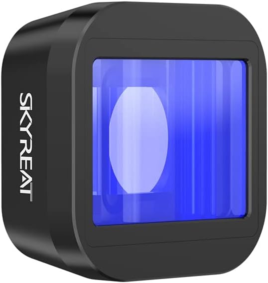 Skyreat 1.33x Anamorphic Lens for Gopro Hero 9 10 11 Black Action Camera Filmmakers Full Cinematic Video Accessories