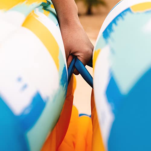 Big Joe Kona Hammock No Inflation Needed Pool Lounger with Headrest, Quick Draining Fabric, 4 feet Big