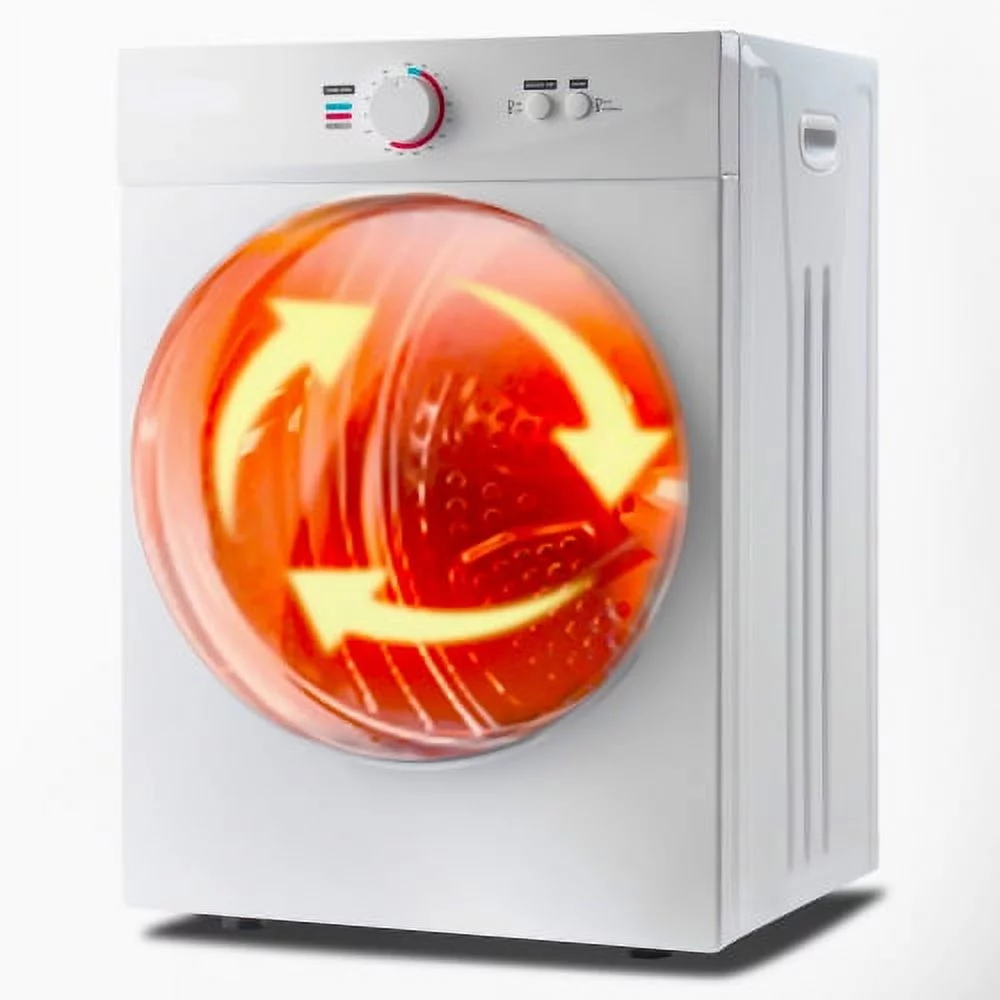 Portable Clothes Dryer, 6.6 LBS MDHAND Electric Portable Drying Rack, Stainless Steel Bathtub,1010W Drying Power, 5 Automatic Drying Modes, Mini Dryer For Apartment Dormitory Camping Trip, HD232