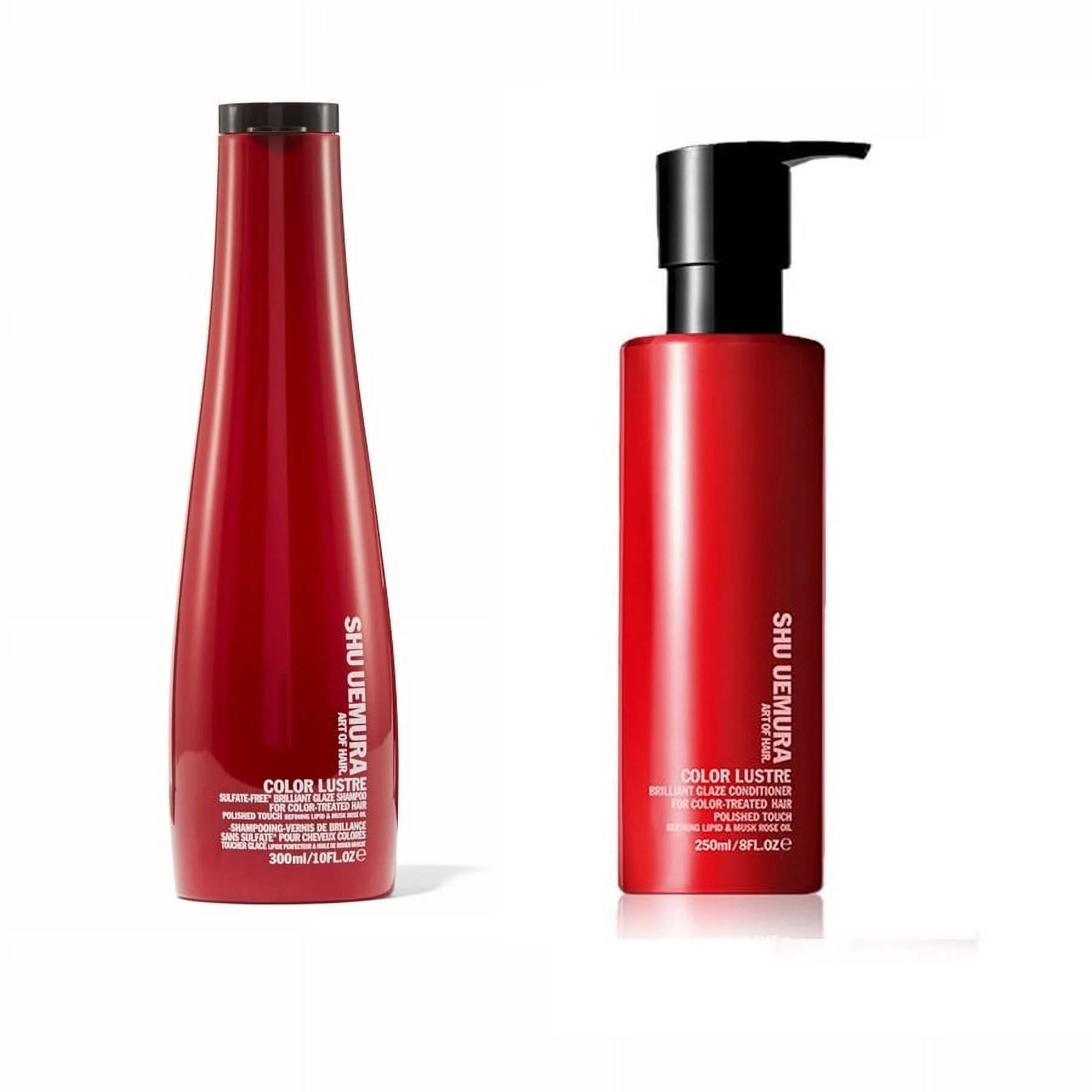 Shu Uemura Color Lustre Shampoo 10 oz and Conditioner 8 oz Set