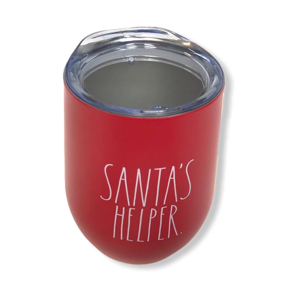 Rae Dunn By Magenta SANTA'S HELPER LL Insulated Stainless Steel Tumbler 12 Ounce