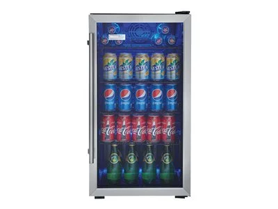 Danby Designer 3.3 cft Free-Standing Beverage Center in Stainless