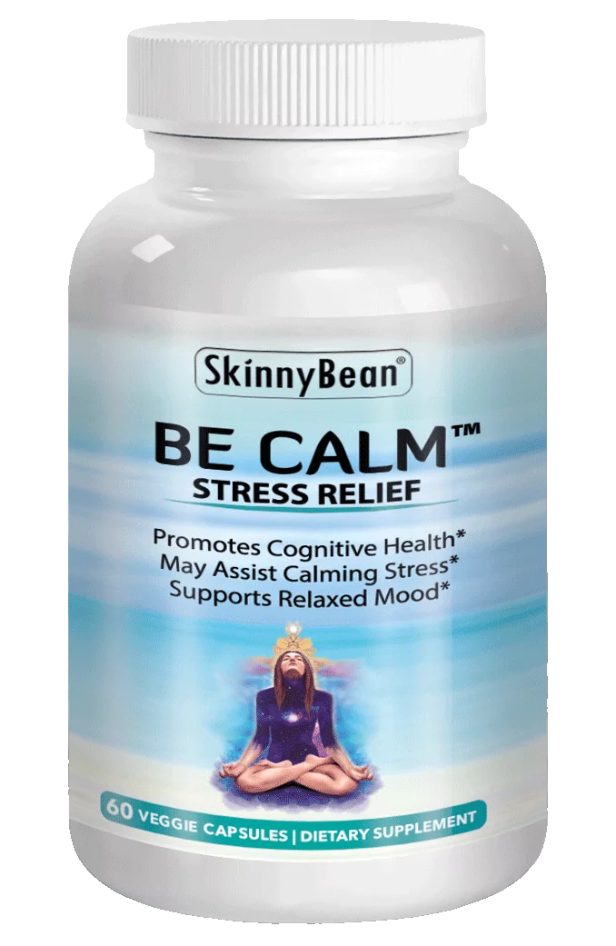 Skinny Bean BE CALM Stress relief formula anxiety supplement