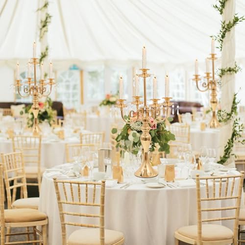 2Pcs Candelabras Centerpieces for Tables, 20