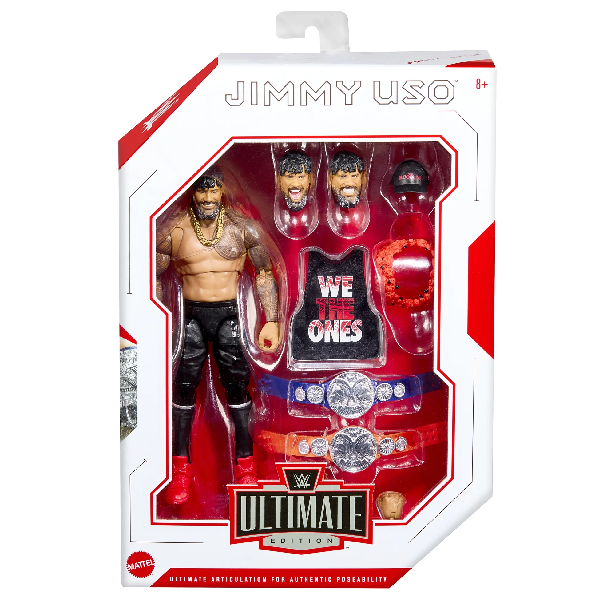 The Usos (Bloodline) - WWE Ultimate Edition 2-Pack Ringside Exclusive Mattel WWE Toy Wrestling Action Figures