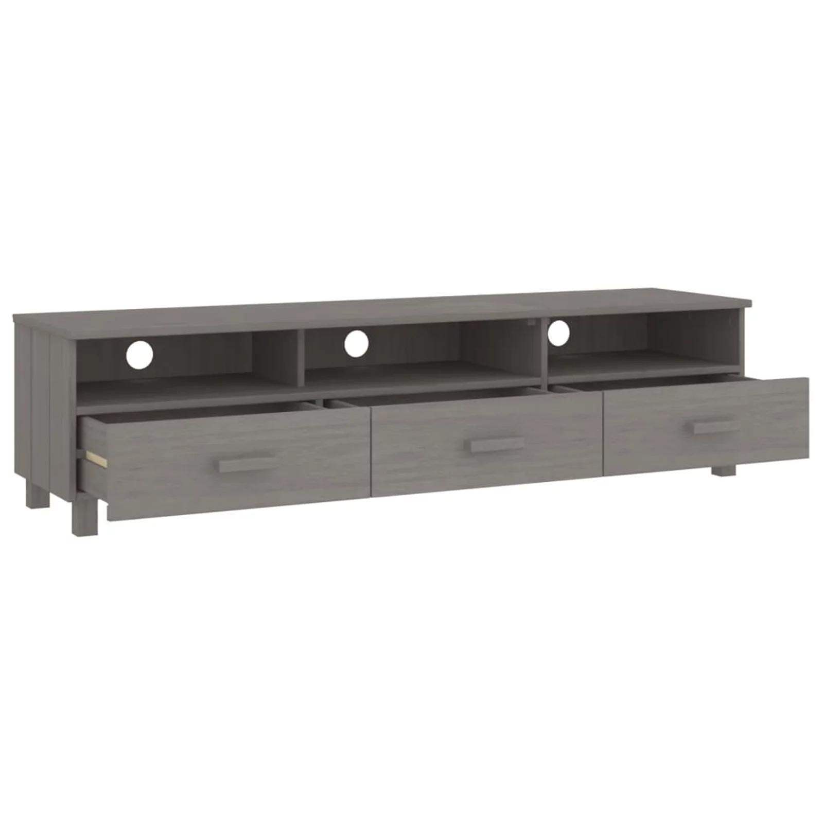 moobody TV Stand HAMAR Gray 62.2