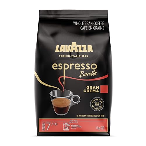 Lavazza Espresso Barista Gran Crema Whole Bean Coffee Blend, Medium Espresso Roast, Oz Bag (Packaging May Vary) - 2.2 LB, 35.2 Ounce