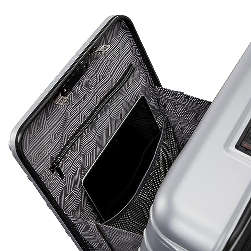 Samsonite Omni 2 Hardside Expandable Luggage with Spinner Wheels, 2-Piece Set (19/24), Lagoon Blue