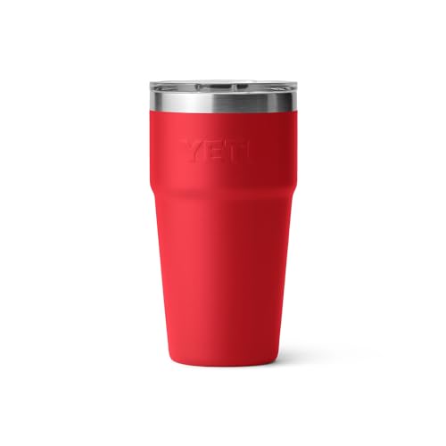 YETI Rambler 20 oz Stackable Tumbler, Stainless Steel, Vacuum Insulated with MagSlider Lid