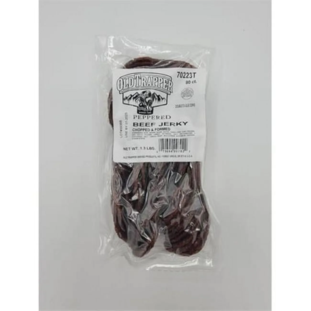 Old Trapper Double Eagle Peppered Beef Jerky 21 oz Pouch
