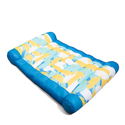 Big Joe Kona Hammock No Inflation Needed Pool Lounger with Headrest, Quick Draining Fabric, 4 feet Big