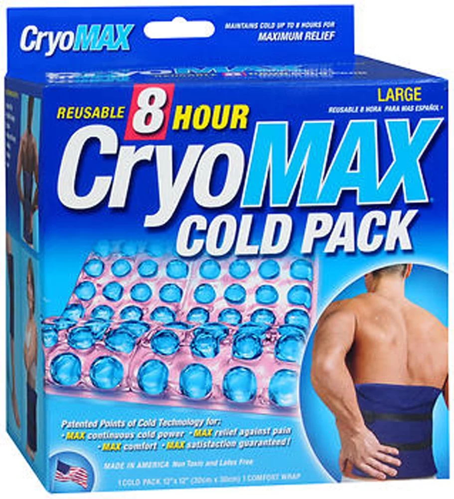 Cryo-MAX Reusable Cold Pack 8 Hour Large, 12 X 12 - Each