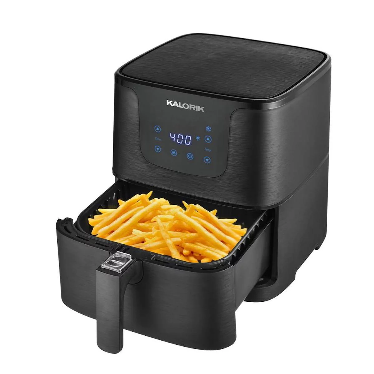 KALORIK 5.3 QUART DIGITAL AIR FRYER XL, MATTE BLACK REFURBISHED