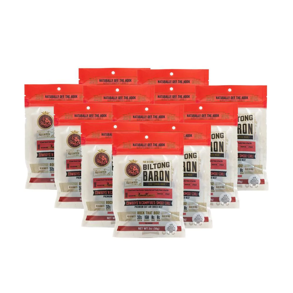 Cowboys 'N Campfires: Smoky Chili (12-Pack Bundle + Free Shipping!)