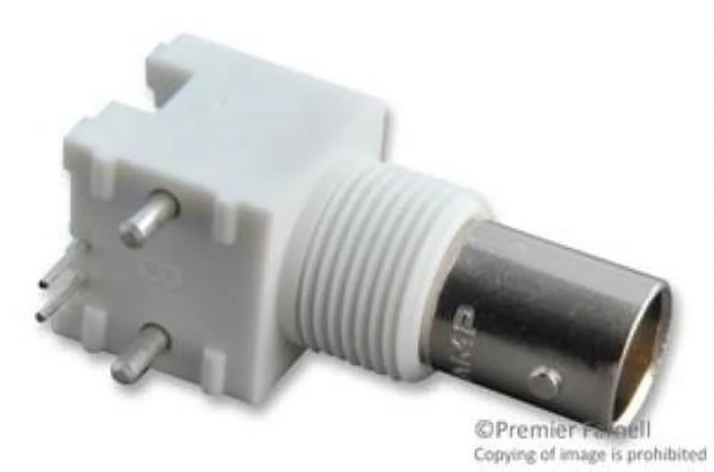 10X Te Connectivity / Amp 5227161-3 Rf/Coaxial, Bnc Jack, R/A, 50 Ohm, Solder