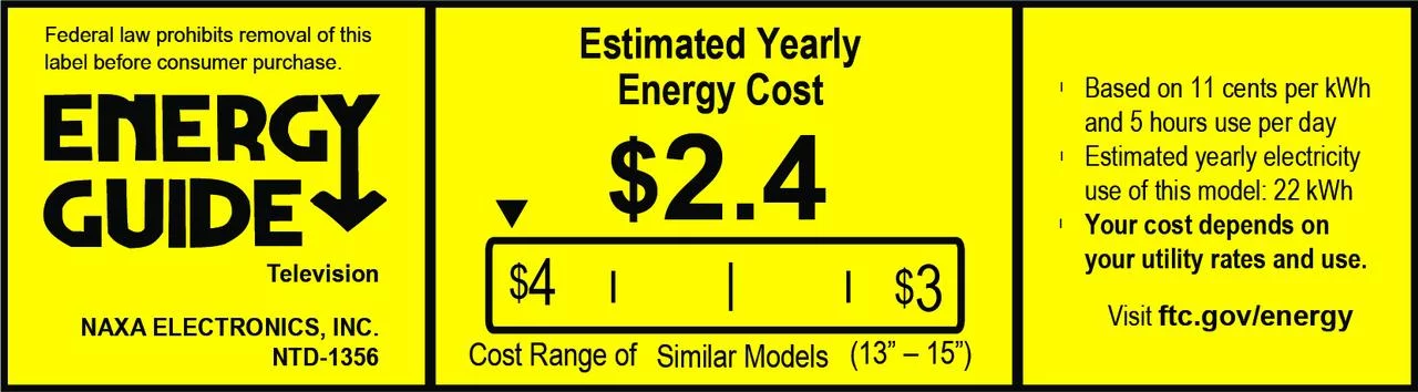 Naxa Electronics NTD-1356 13.3” LED Widescreen HD TV LED TV with DVD Player + AC/DC Car Package