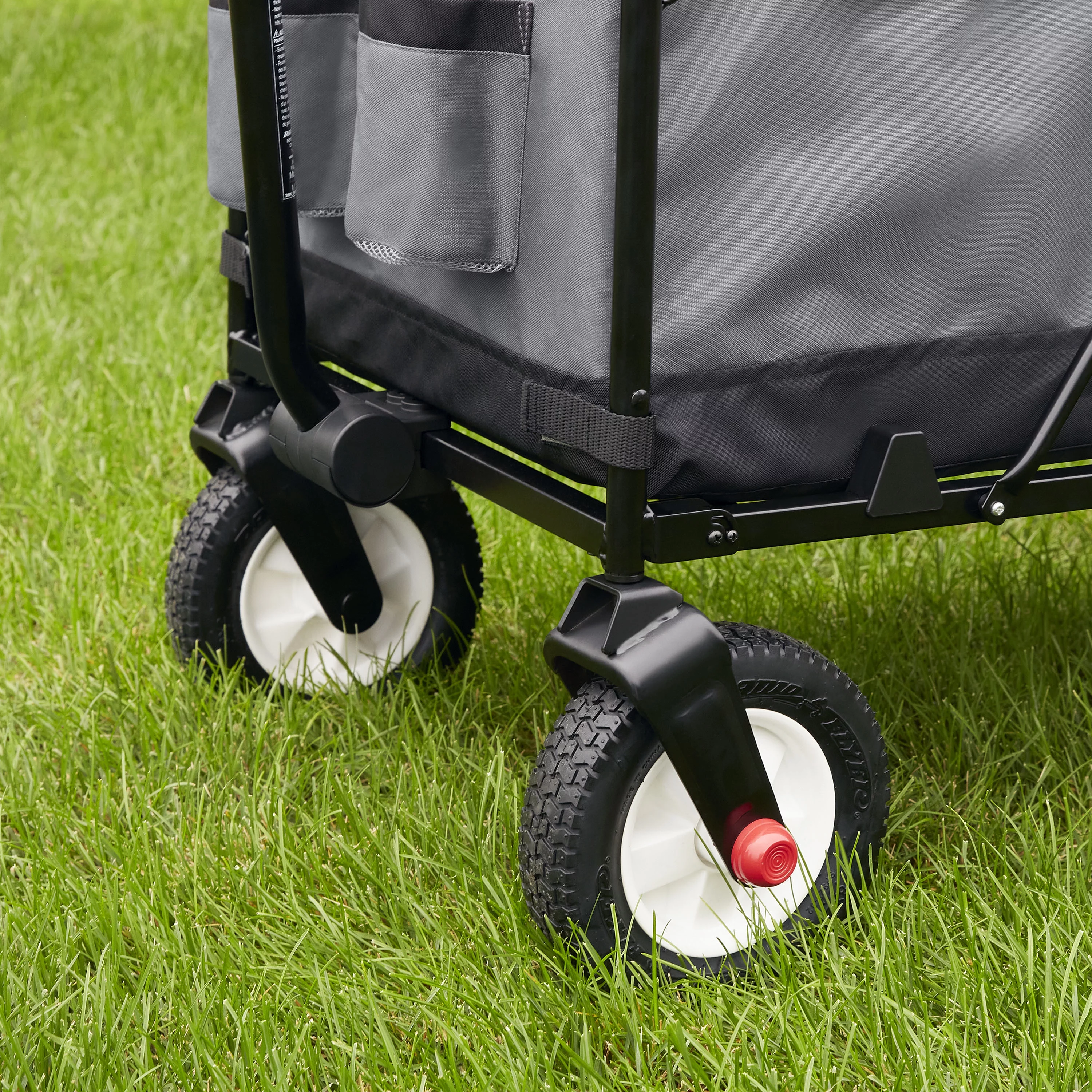 Radio Flyer, Beast EZ Fold Maximum Capacity Heavy-Duty Kid & Cargo, Gray Collapsible Utility Wagon