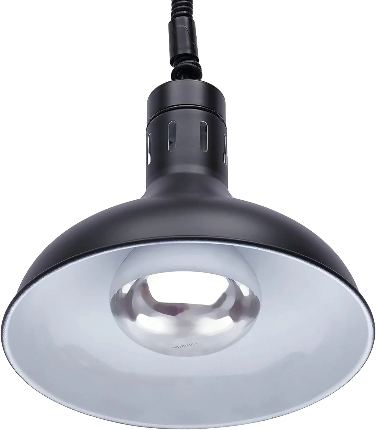 Miumaeov Food Heat Lamp Commercial Food Warmer Lamp Food Heating Lamp 250W Hanging