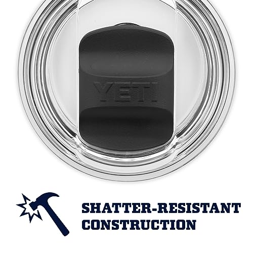 YETI Rambler 10 oz Tumbler, Stainless Steel, Vacuum Insulated with MagSlider Lid, Firefly Yellow