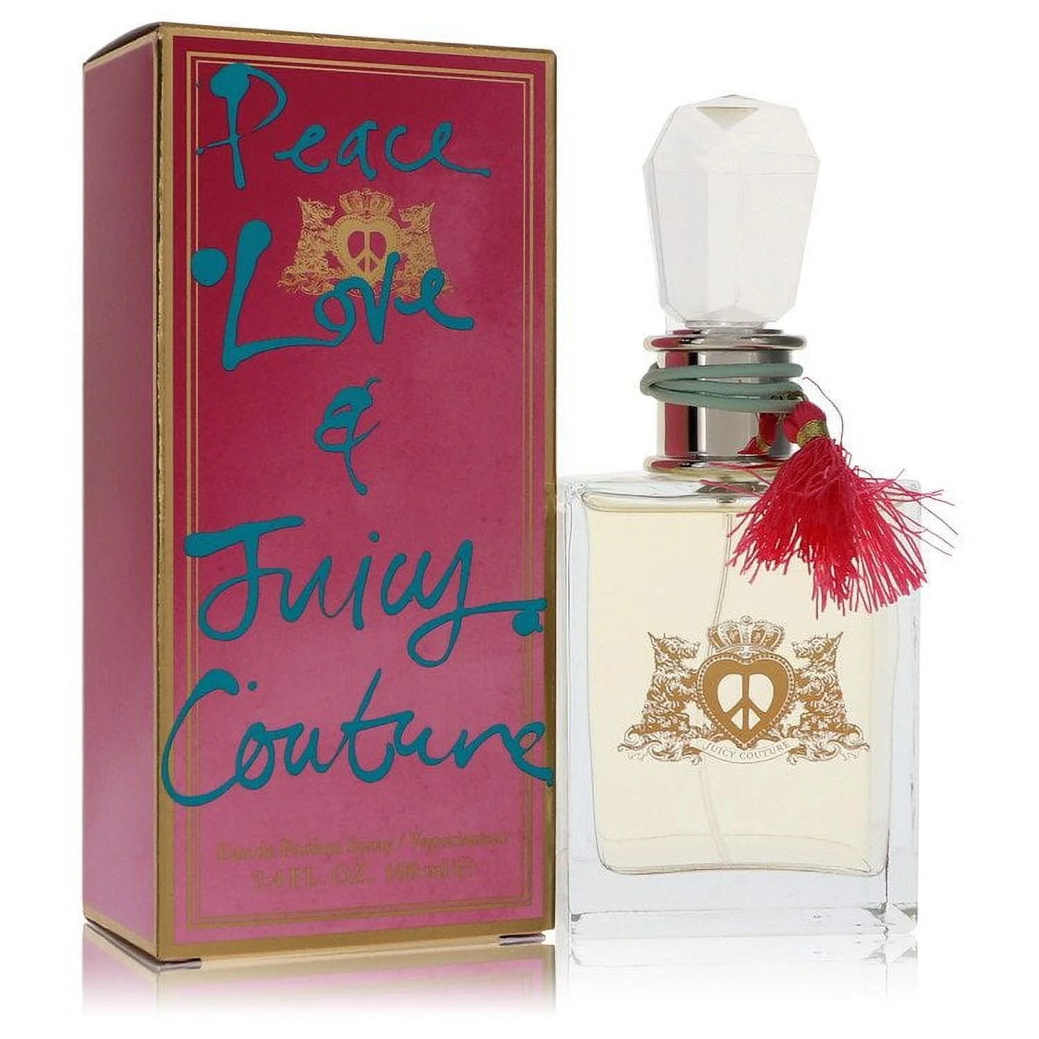 Juicy Couture Peace Love & Juicy Couture by Juicy Couture Eau De Parfum Spray 3.4 oz Women Count per Pack 1