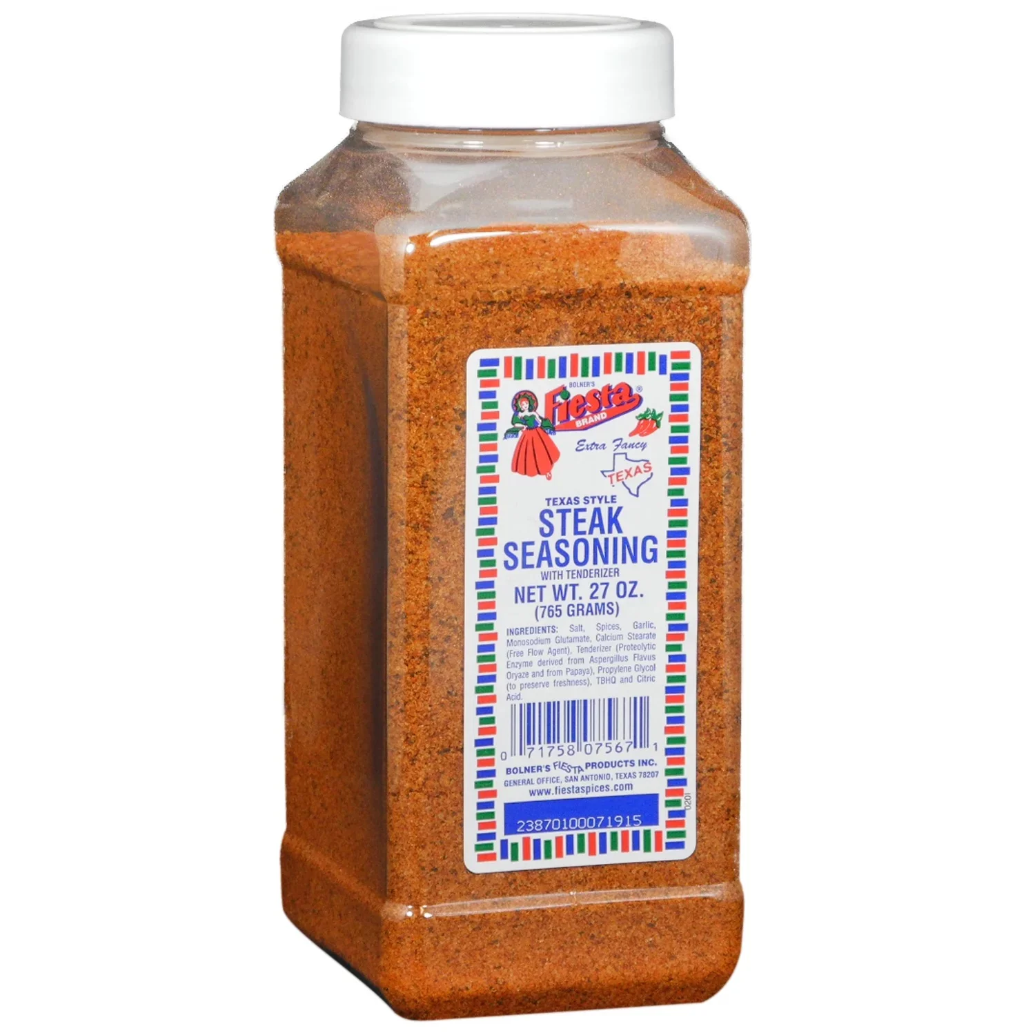 Bolner's Fiesta Texas Style Steak Seasoning, 27 Ounce