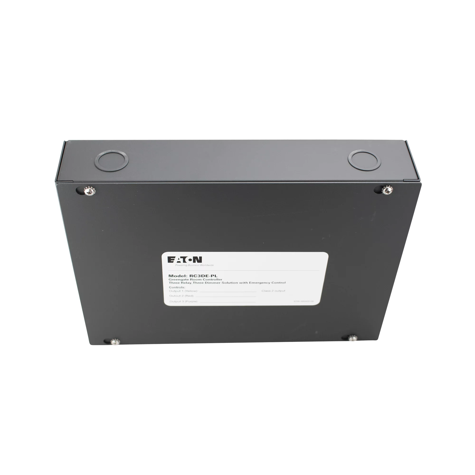 Cooper GreenGate RC3DE-PL Room Controller Panel, 3 Relay, 3 Dimmer, Emergency Control