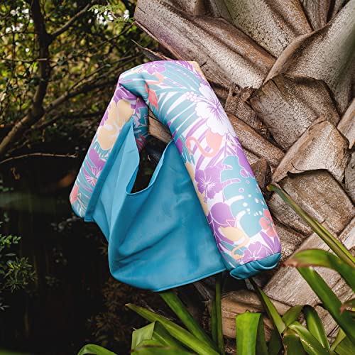 Big Joe Noodle Sling, No Inflation Needed, Pool Float with Armrests, Quick Draining Fabric, Cup Holder